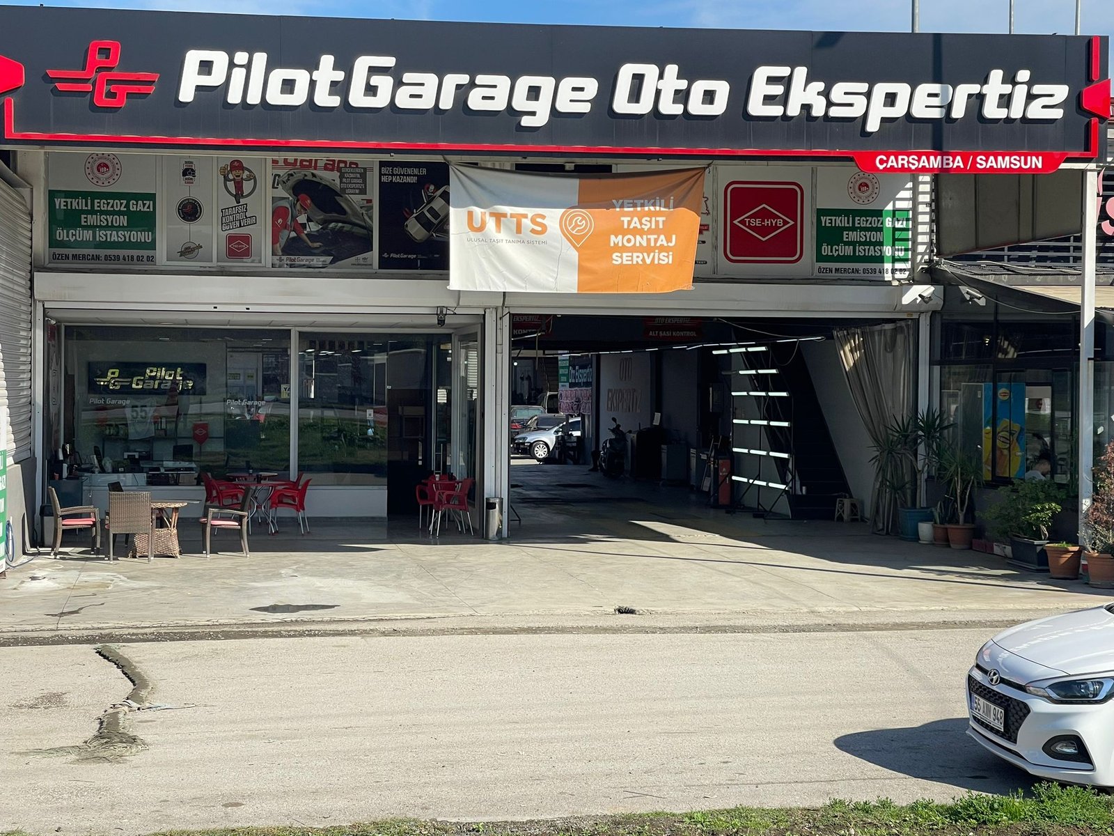 Çarşamba Pilot Garage İş Yeri Dıştan Görünüm